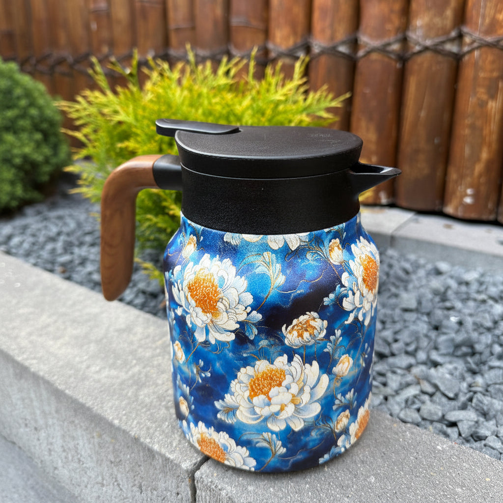 Termoskanna med inbyggt tefilter – 800 ml / 1000 ml