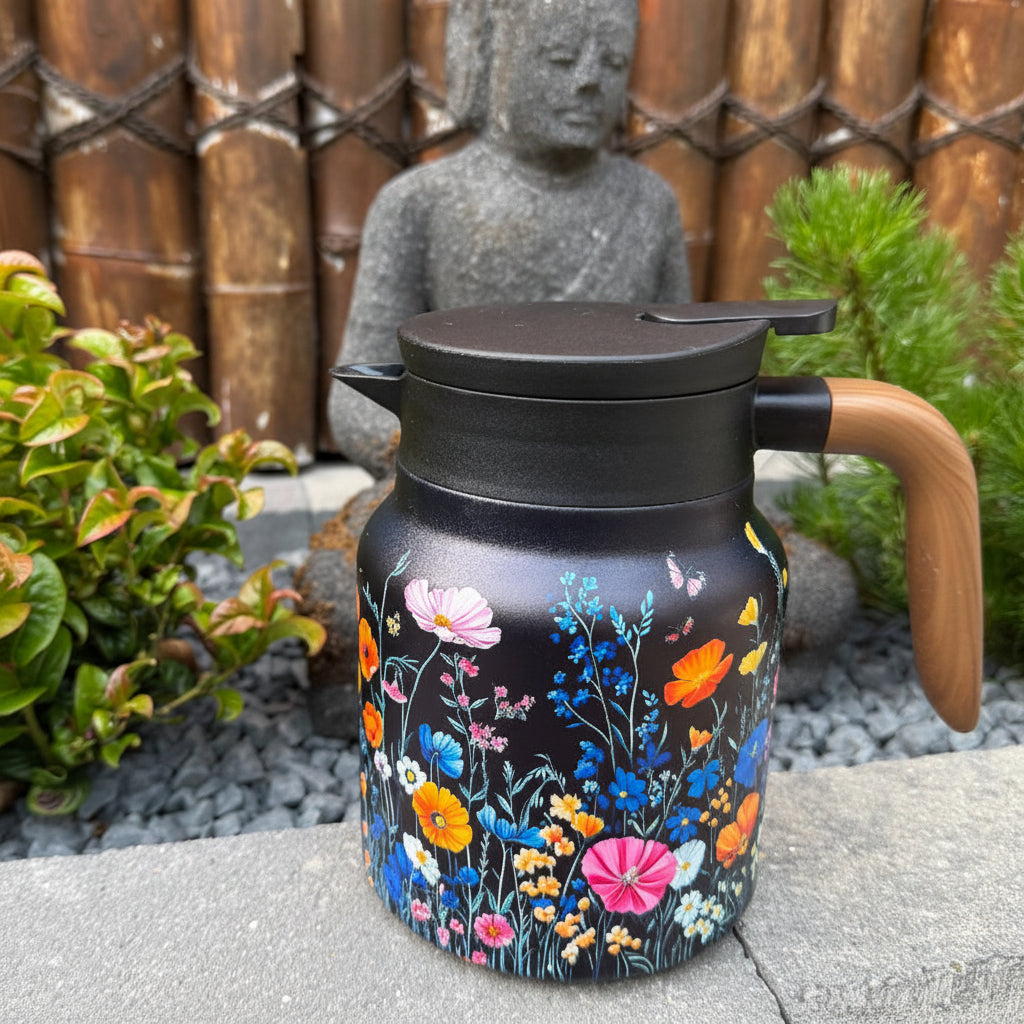 Termoskanna med inbyggt tefilter – 800 ml / 1000 ml