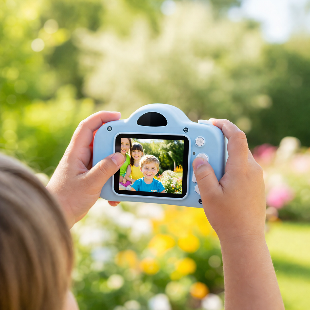 Kinderkamera Digitalkamera Dual Kamera Selfie HD Video