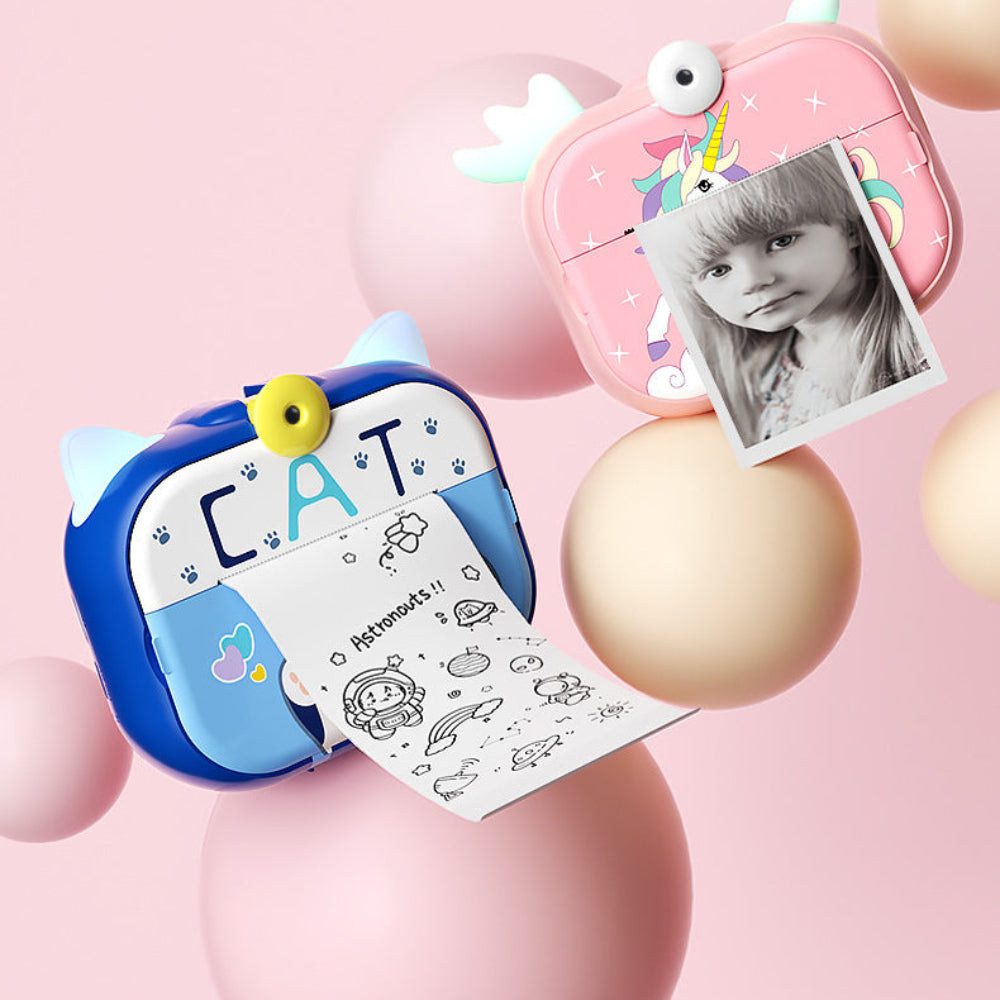Kids Instant Print Camera – Digital Photo Camera with Thermal Printer for Creative Play