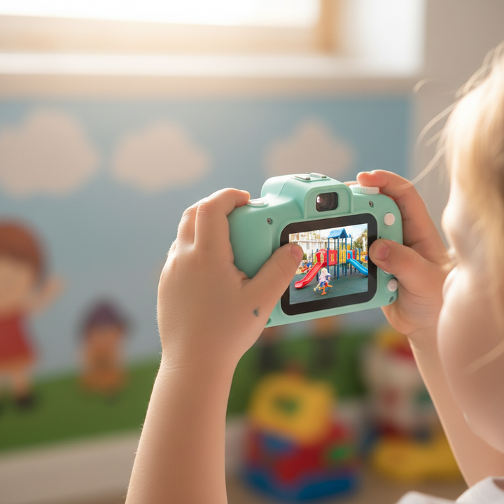 Kids Camera with 64GB Card – 12MP Digital Toy Camera for HD Video & Creative Play