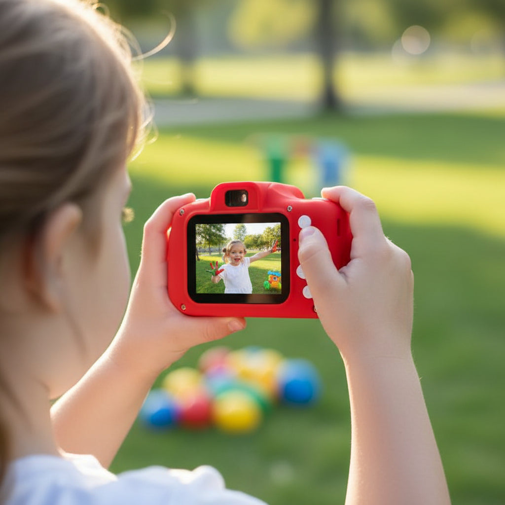 Kids Camera with 64GB Card – 12MP Digital Toy Camera for HD Video & Creative Play