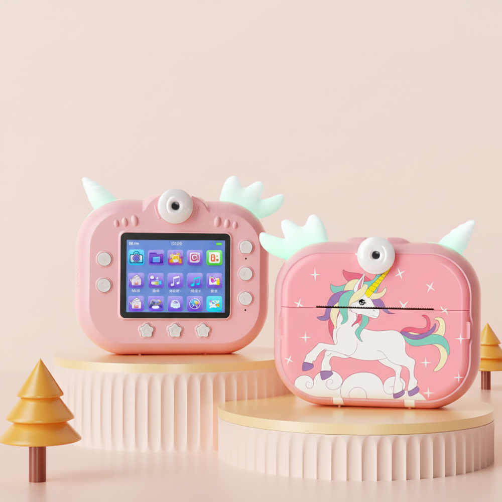 Kids Instant Print Camera – Digital Photo Camera with Thermal Printer for Creative Play