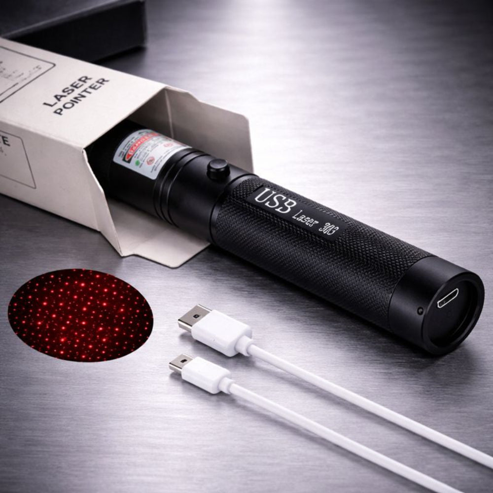 Rechargeable Laser Pointer High Power Long Range Beam Tool