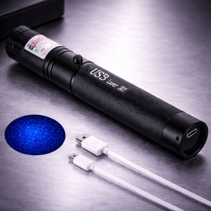 Rechargeable Laser Pointer High Power Long Range Beam Tool