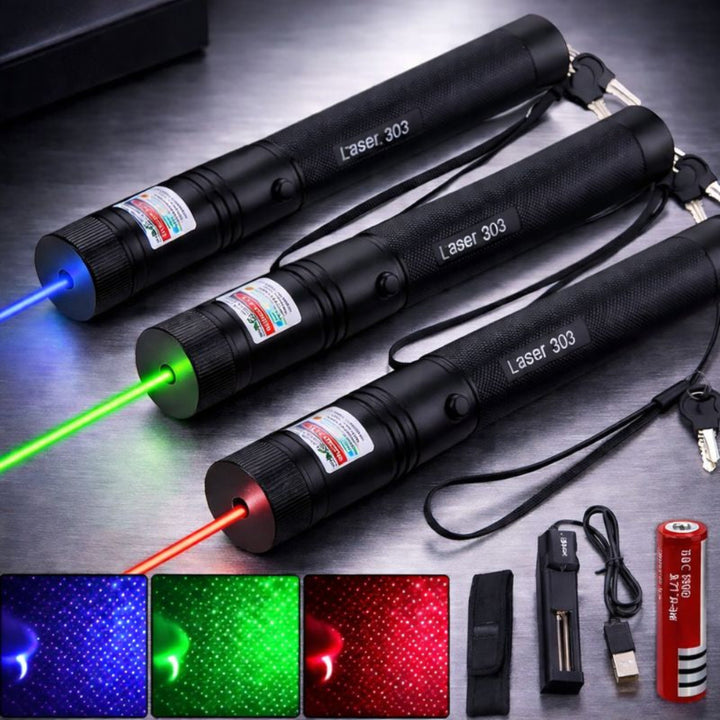 Rechargeable Laser Pointer High Power Long Range Beam Tool