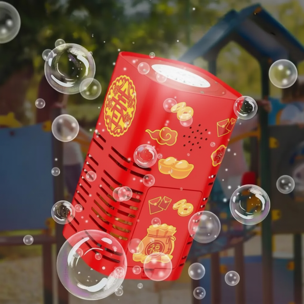 Bubble Machine Kinder Automatischer Bubble Maker mit Lichtern