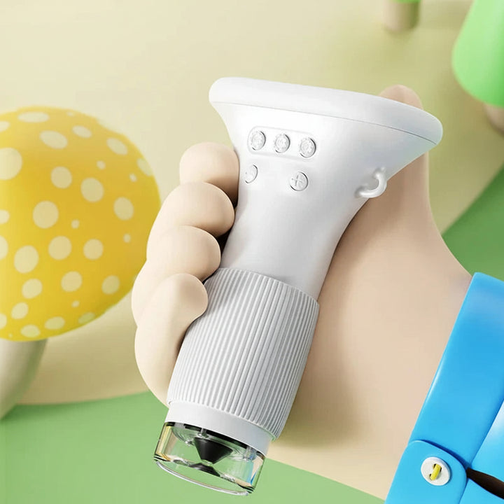 1000X Handheld Microscope for Kids – Portable STEM Science Toy