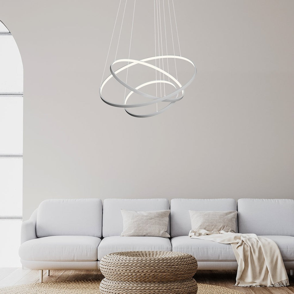 Dimmable LED Ceiling Light with Adjustable Angle – Modern Flush Mount for Living Room & Bedroom
