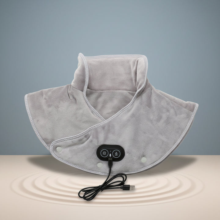 Neck Shoulder Heating Pad Vibration USB Massager