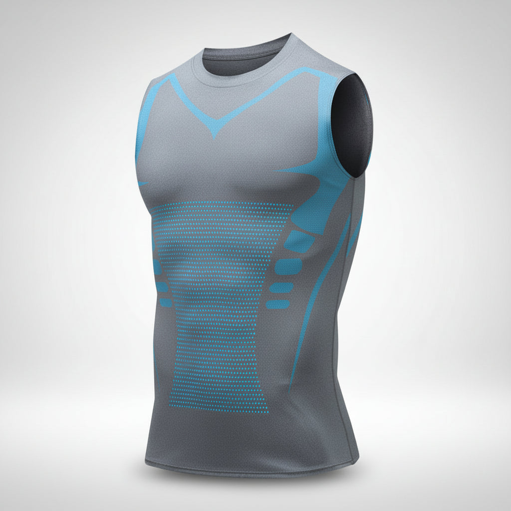 Compression Tank Top Mens Athletic Sleeveless Workout Shirt