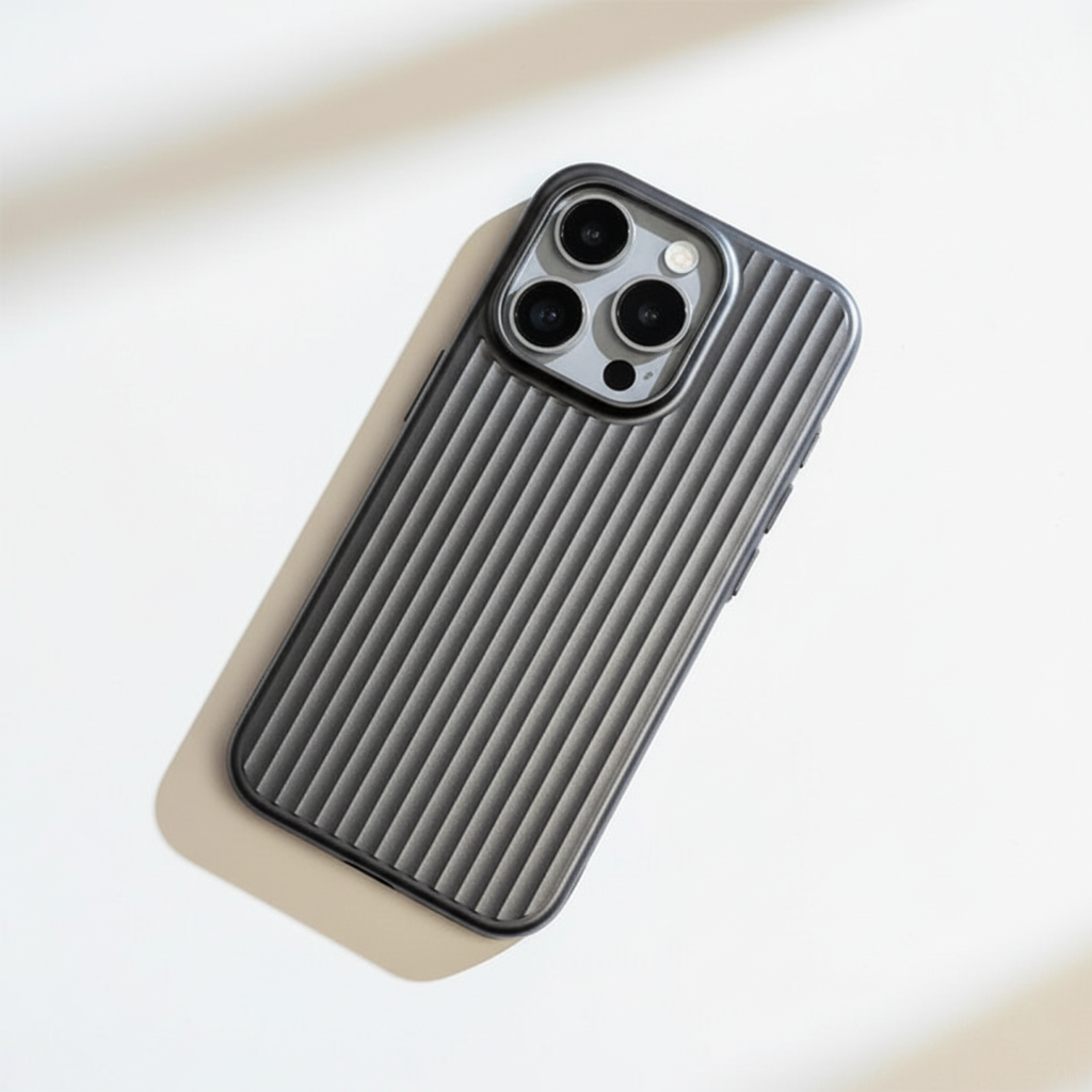 Phone Case iPhone Protective Slim Ribbed Cover