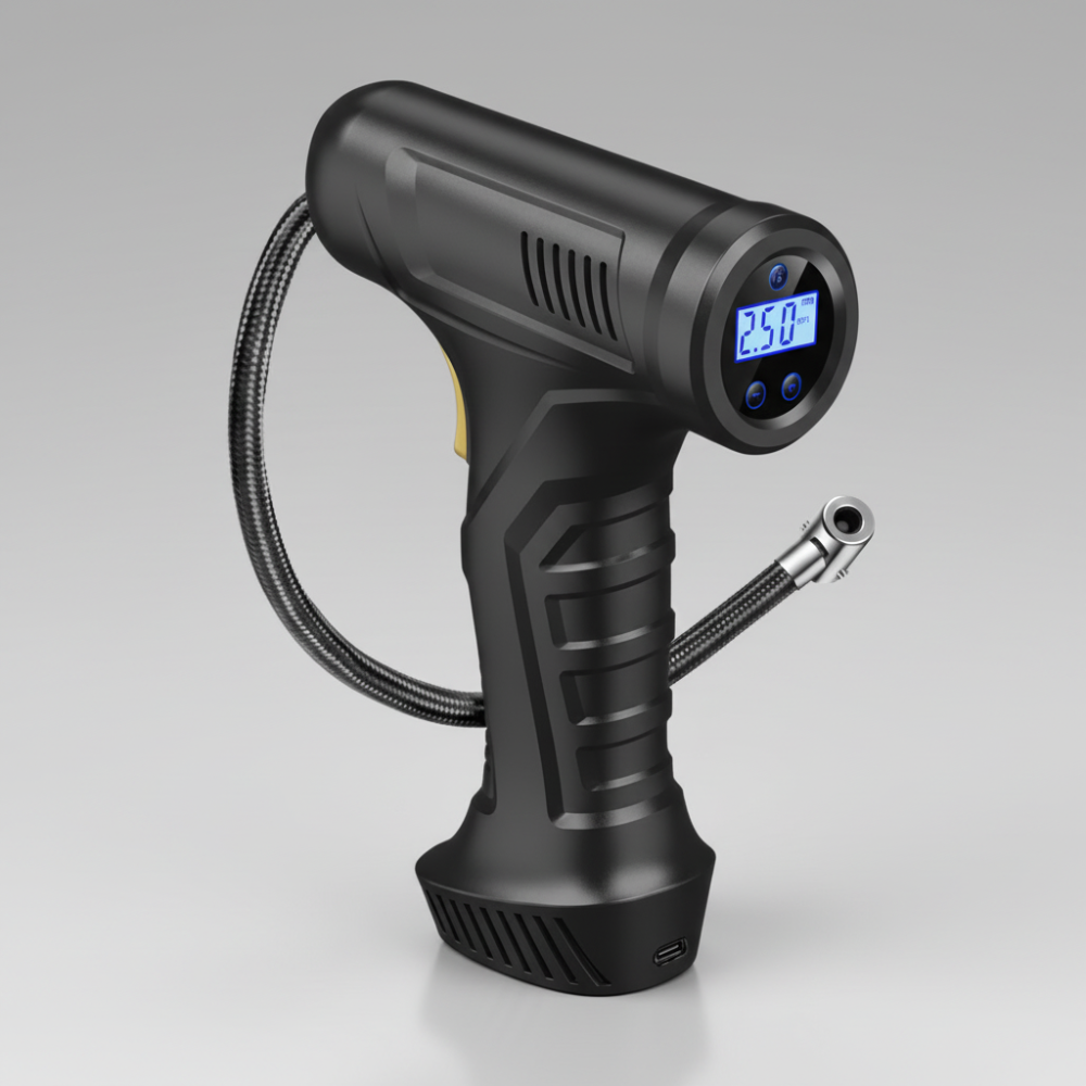 Portable Air Compressor Cordless Auto Stop Tire Inflator