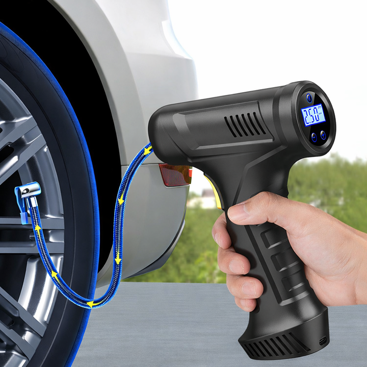 Portable Air Compressor Cordless Auto Stop Tire Inflator