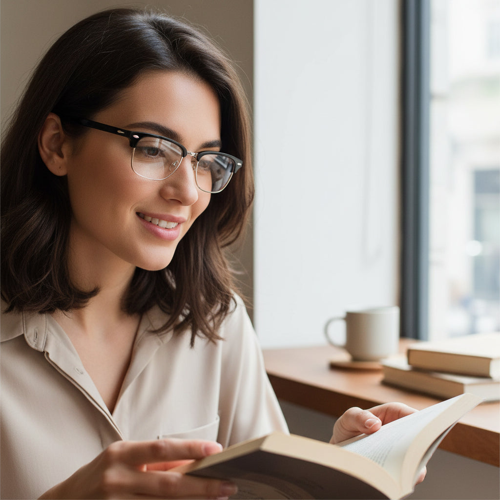 Reading Glasses Progressive Lenses German Engineered OptiReaders