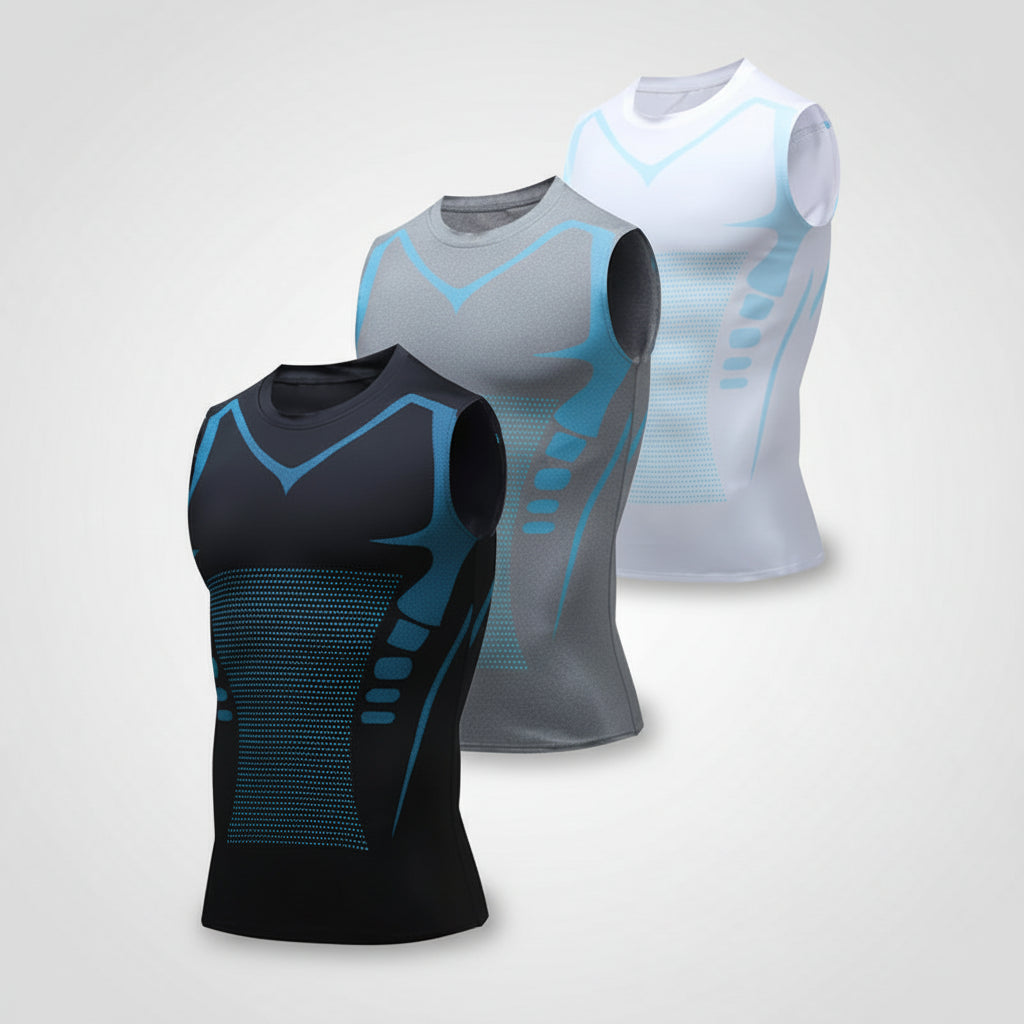 Compression Tank Top Mens Athletic Sleeveless Workout Shirt