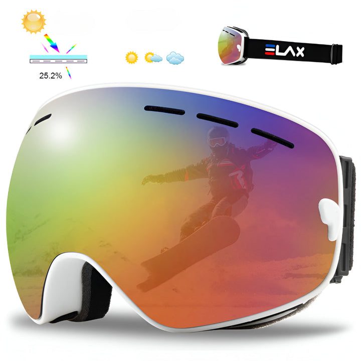 Maschera da sci con lenti intercambiabili protezione UV400 OTG