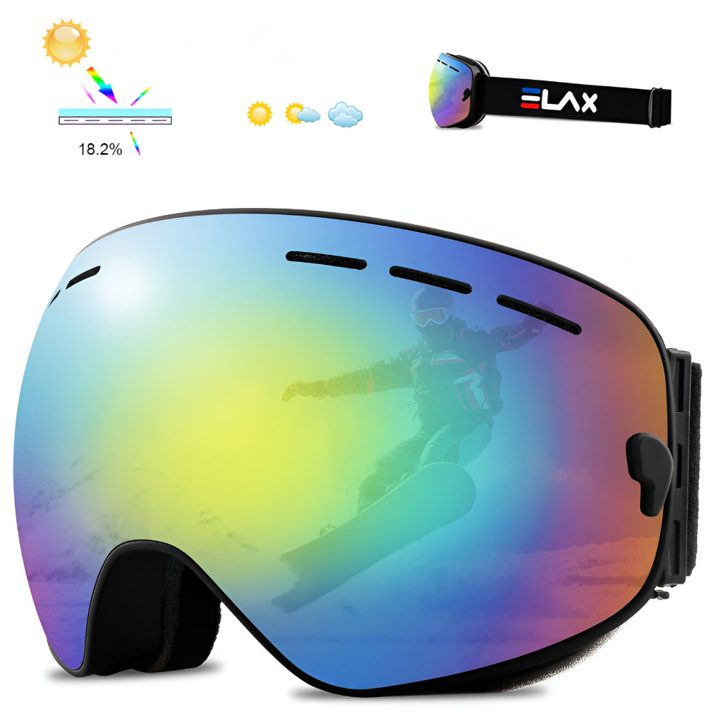 Maschera da sci con lenti intercambiabili protezione UV400 OTG