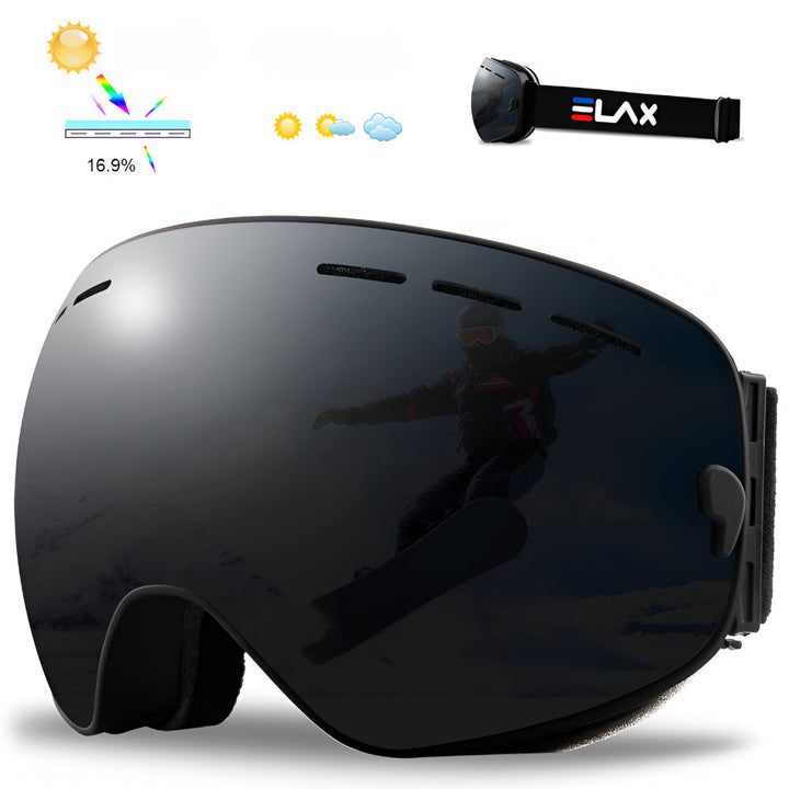 Maschera da sci con lenti intercambiabili protezione UV400 OTG