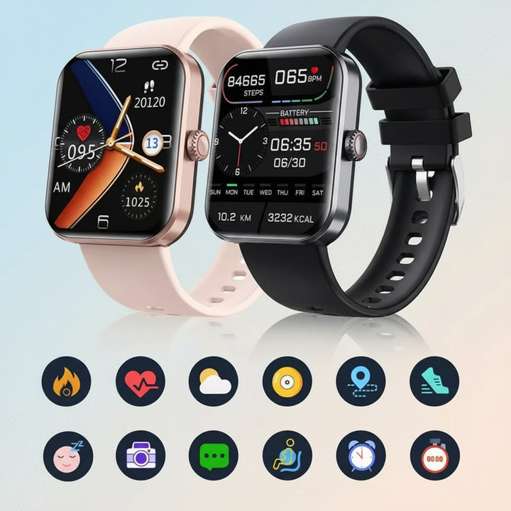 Smartwatch Blutdruck Blutzucker Fitness Tracker