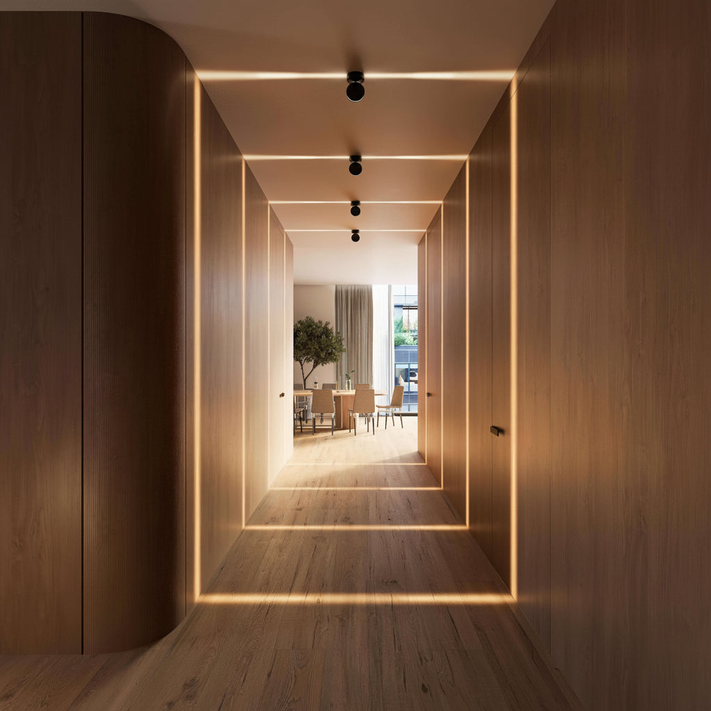 360° Rotating LED Wall Light – Adjustable Spotlight for Modern Interiors