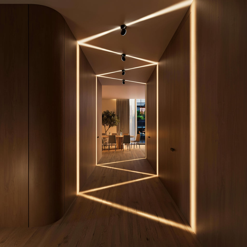 360° Rotating LED Wall Light – Adjustable Spotlight for Modern Interiors