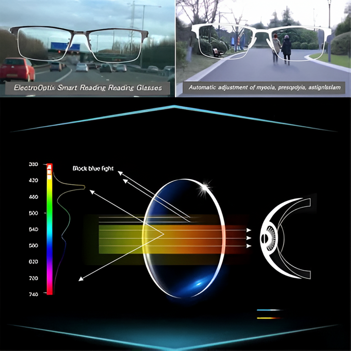 Progressive Sunglasses Clear Vision All Distances