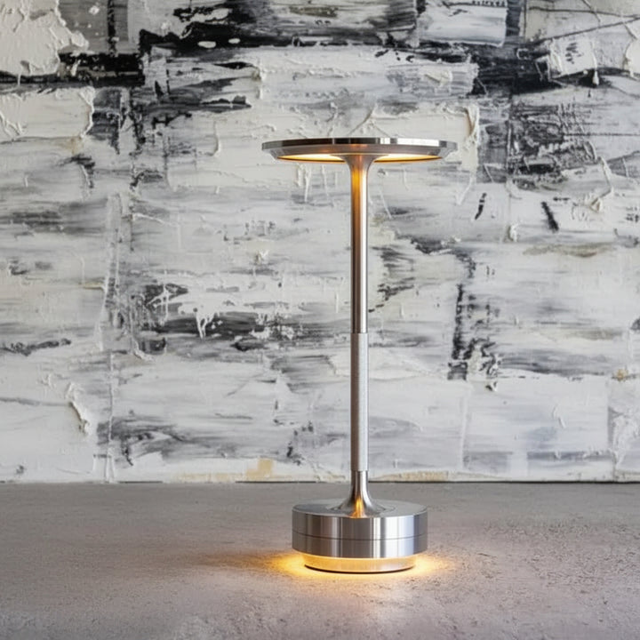 Table Lamp Rechargeable Cordless Metal Touch Control