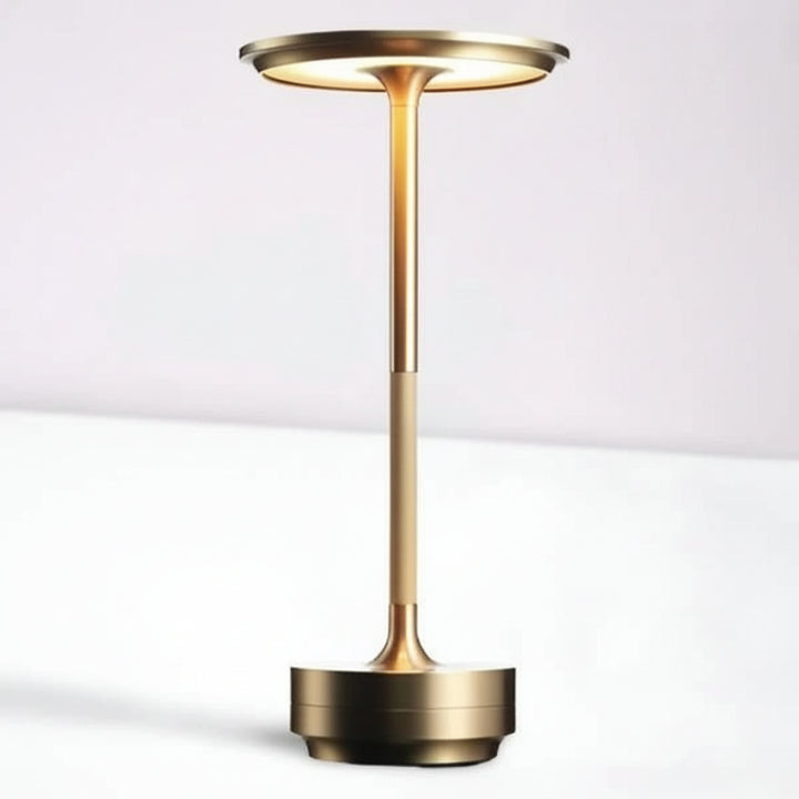 Table Lamp Rechargeable Cordless Metal Touch Control