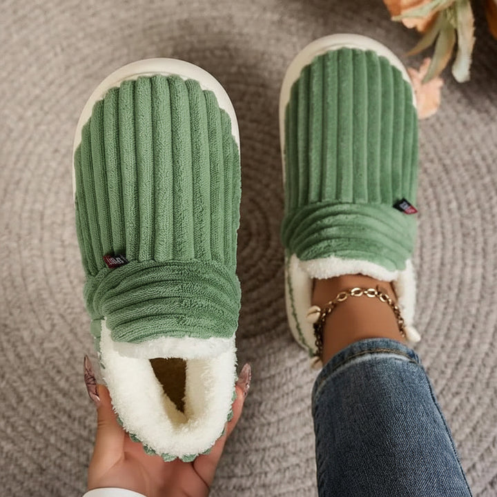 Pantofole Donna Peluche Calde Antiscivolo Scarpe Casa
