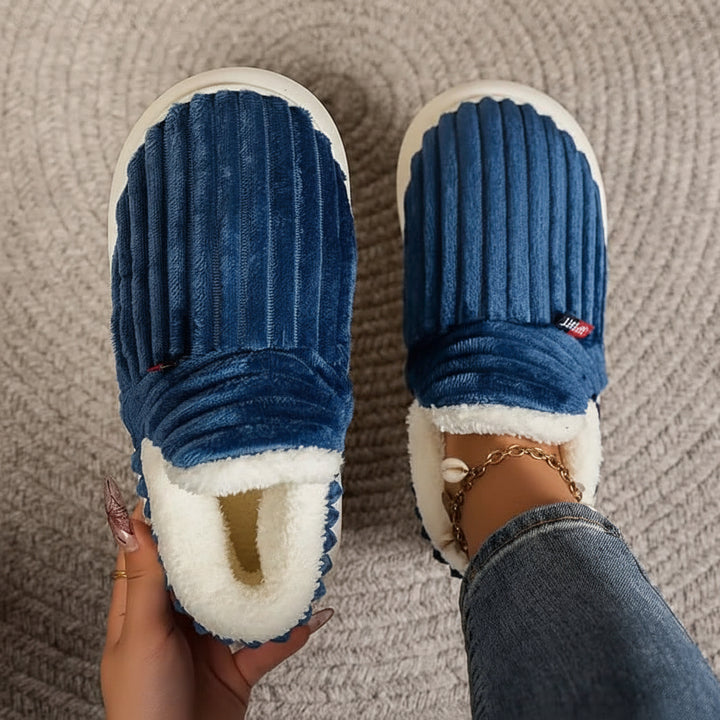 Pantofole Donna Peluche Calde Antiscivolo Scarpe Casa