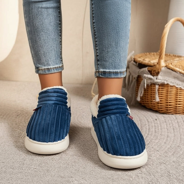 Pantofole Donna Peluche Calde Antiscivolo Scarpe Casa