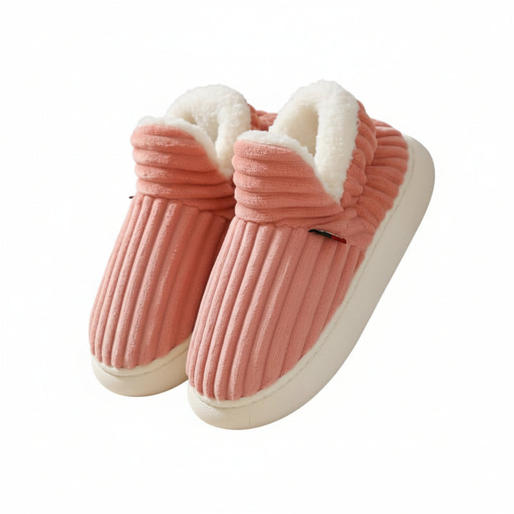 Pantofole Donna Peluche Calde Antiscivolo Scarpe Casa