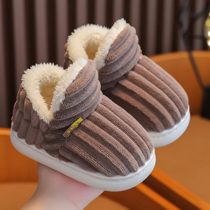Pantofole Donna Peluche Calde Antiscivolo Scarpe Casa