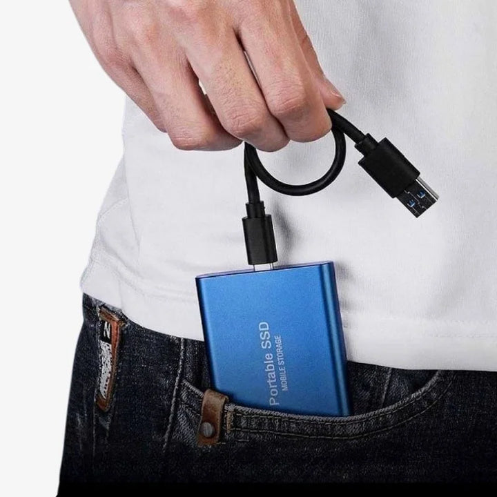 USB 3.1 Portable SSD With Drag-And-Drop Simplicity