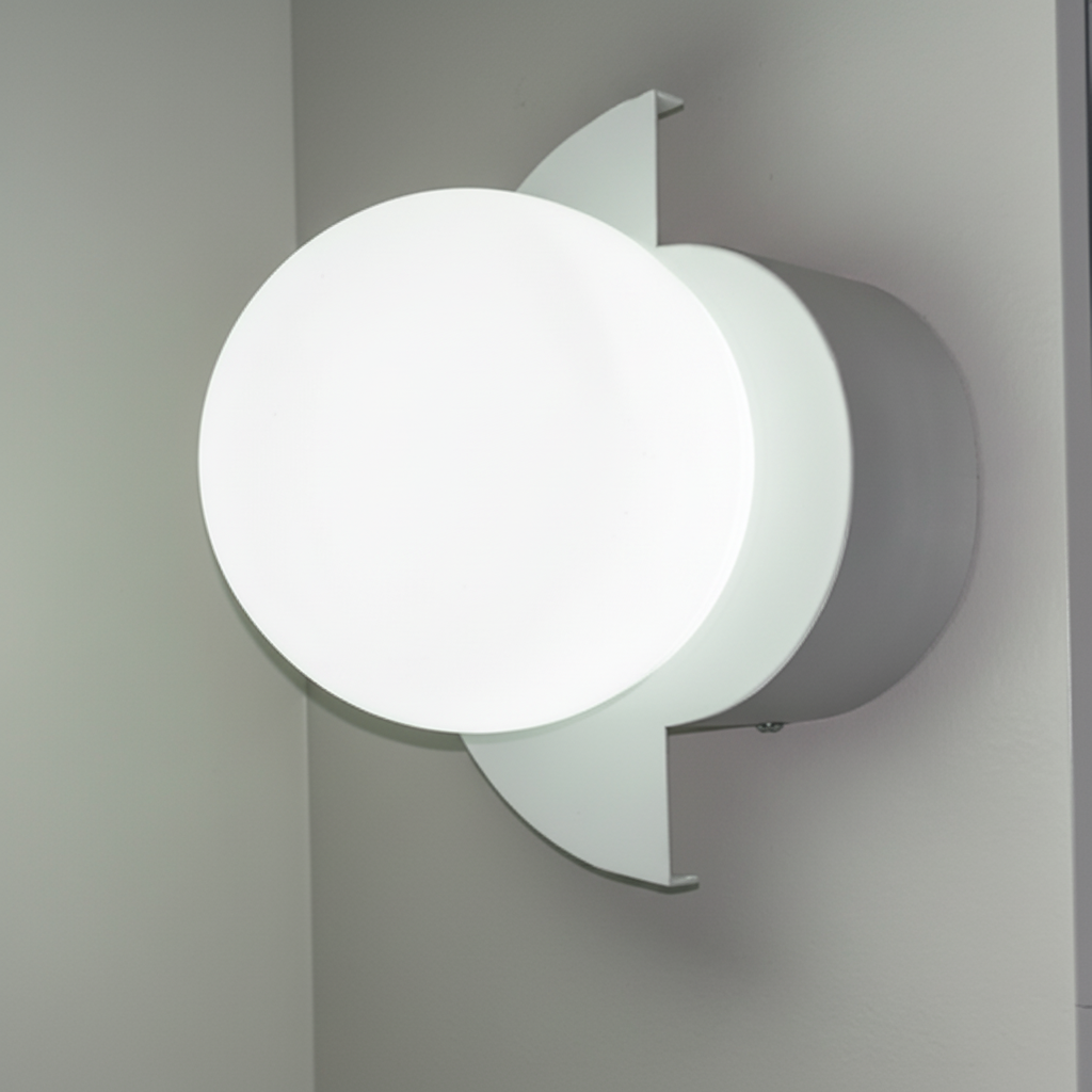 Glass Globe Wall Sconce Modern Minimalist Light