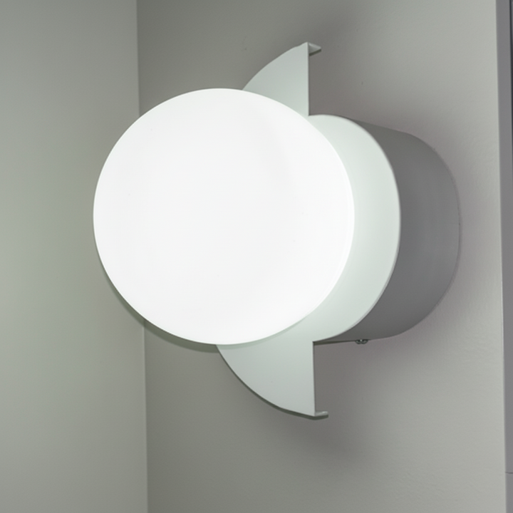 Glass Globe Wall Sconce Modern Minimalist Light