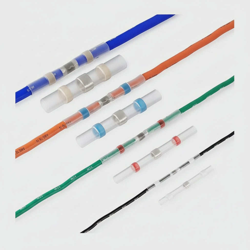 Waterproof Heat Shrink Wire Connectors – Solder Seal Electrical Kit for Automotive & Marine