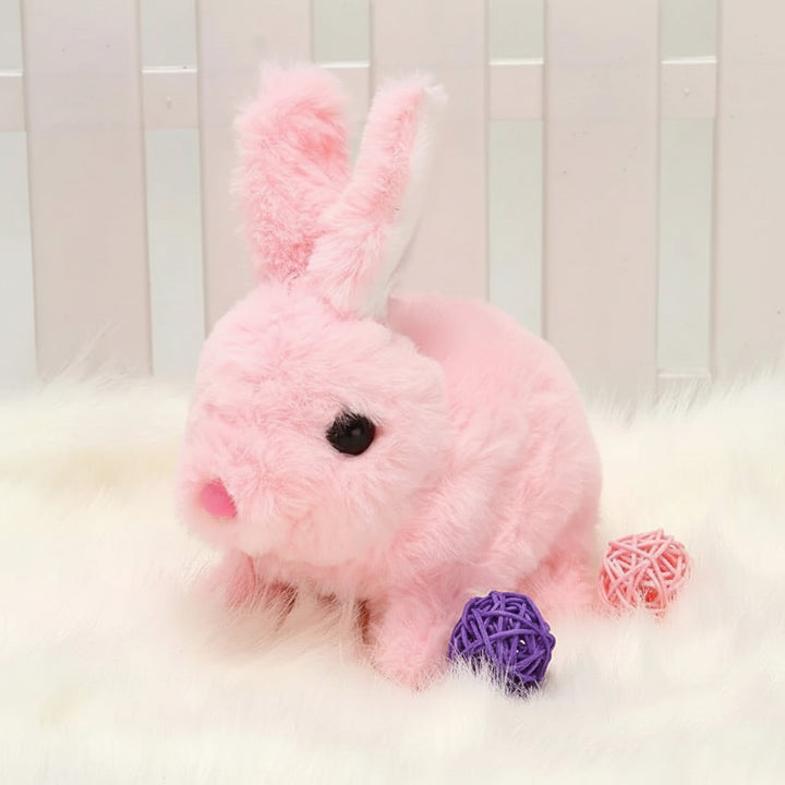 Interactive Walking Bunny Toy with Sound – Plush Rabbit for Kids