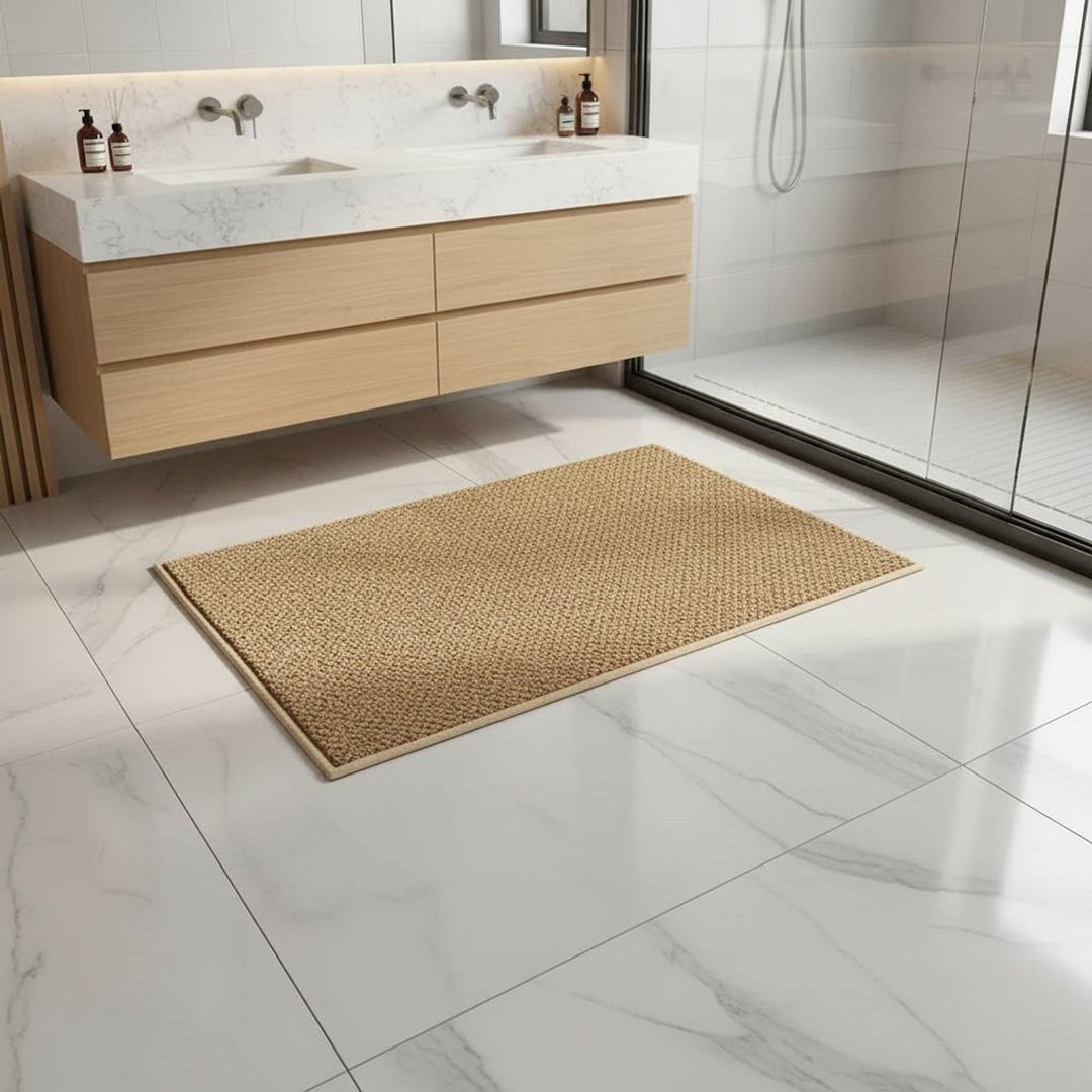 Absorbent Entrance Mat With Textured Fabric Design - Image 4