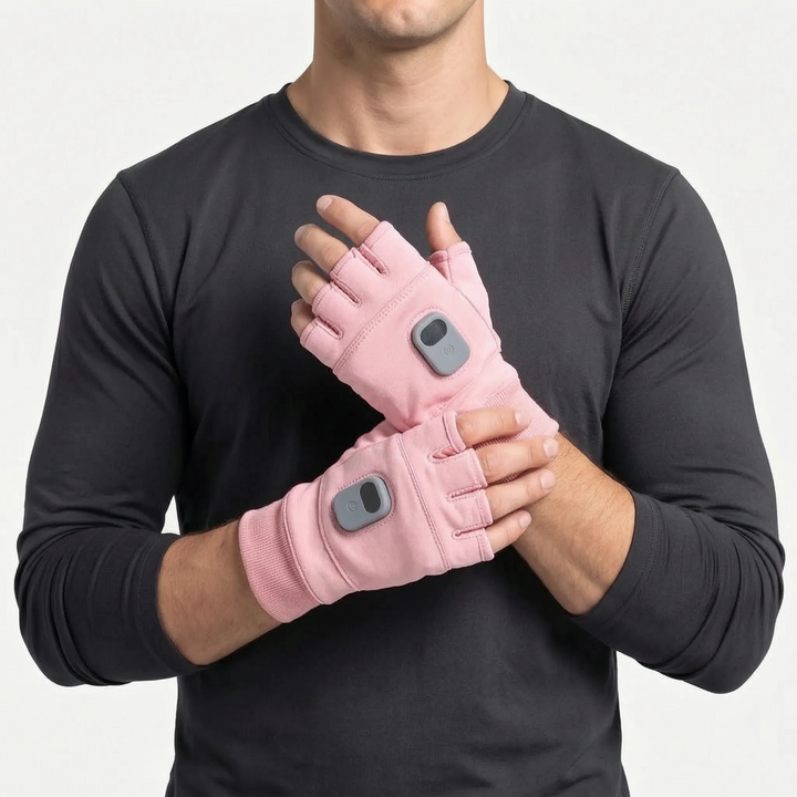 Adjustable Electric Heated Fingerless Gloves - Image 2