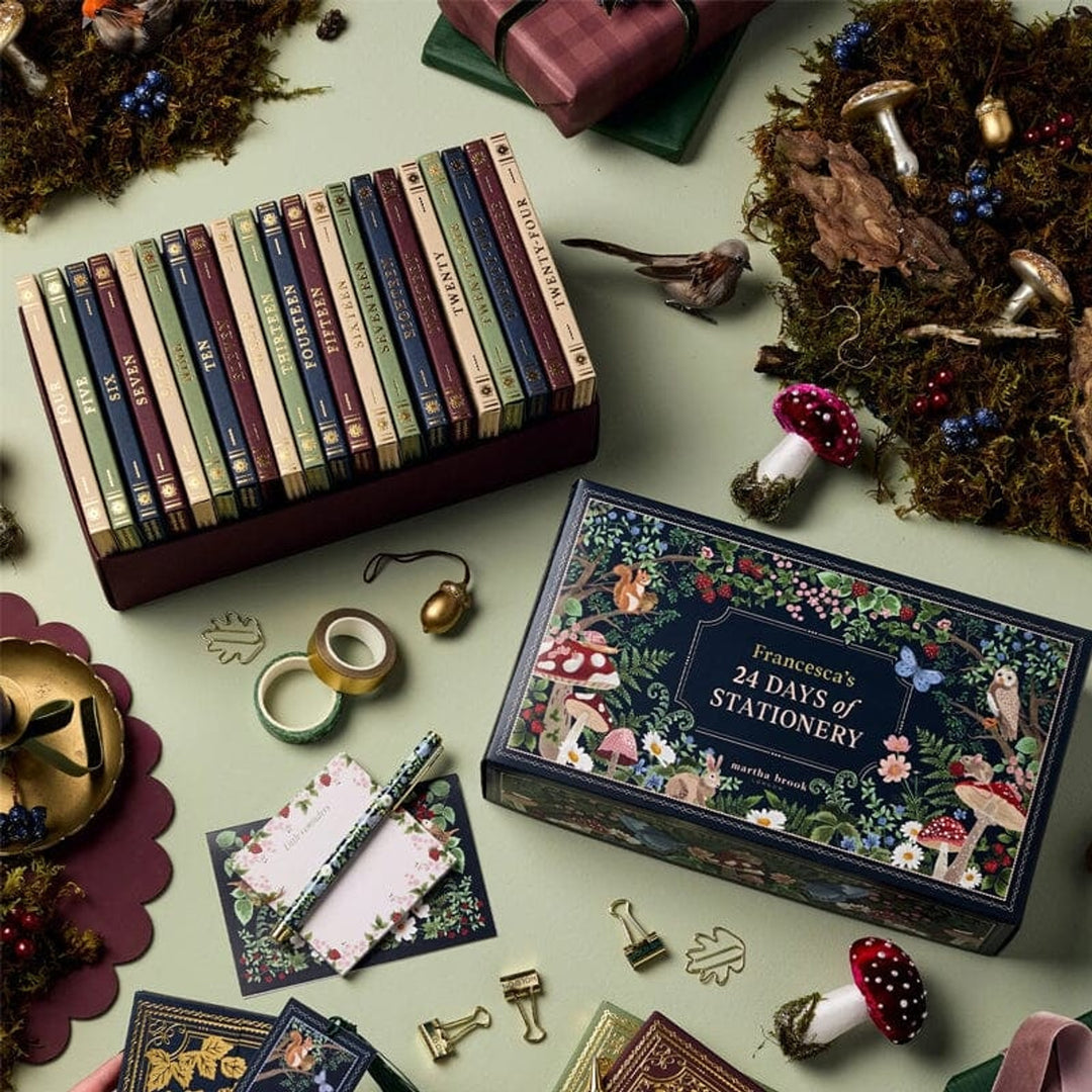 Advent Calendar With 24 Days Of Stationery And Winter Landscape Design - Image 8