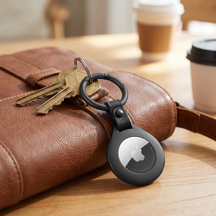Airtag Keychain Case With Robust Metal Badge For Extra Protection - Image 6