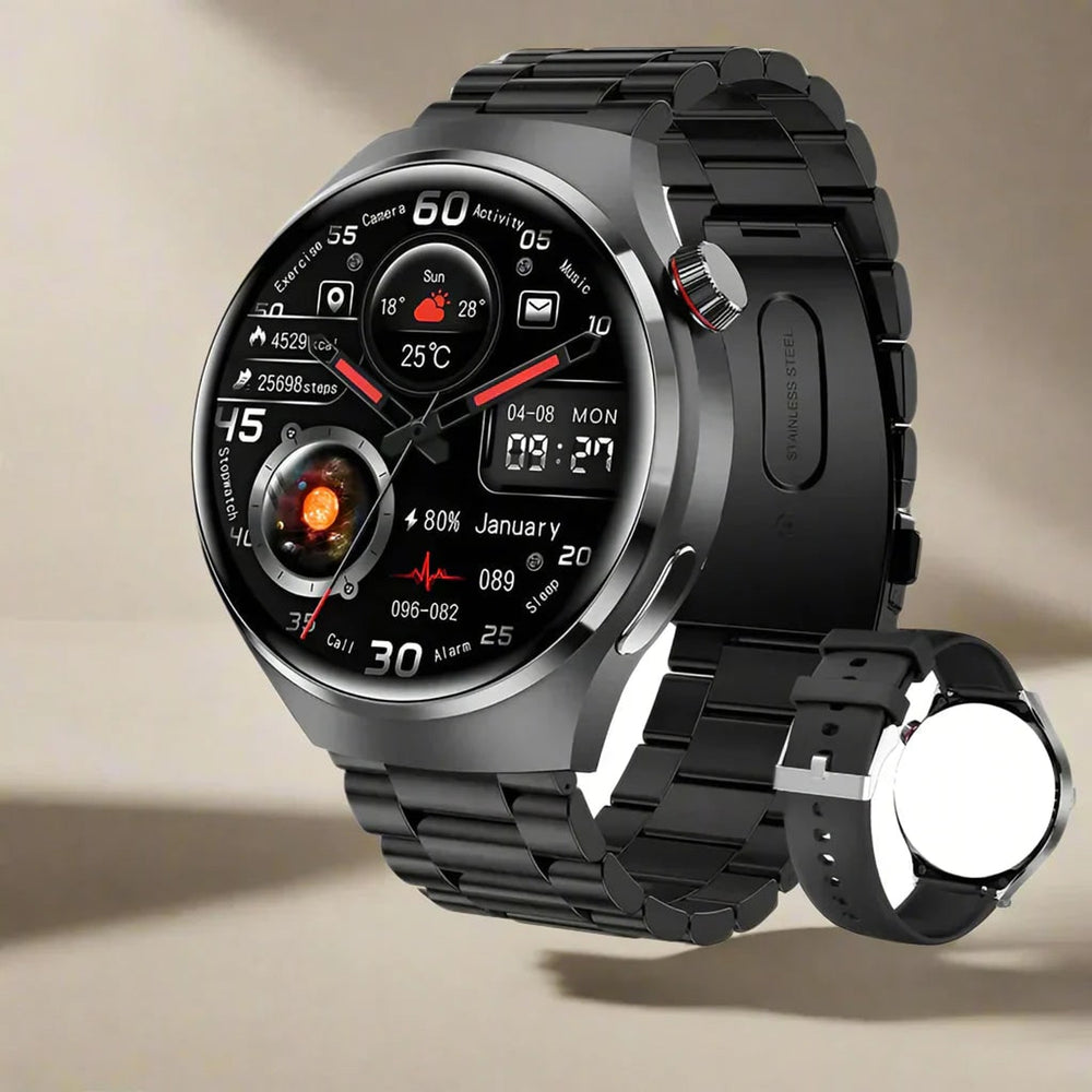 Ares Pro Smartwatch With NFC Health Monitor GPS And Bluetooth Calling - Image 2