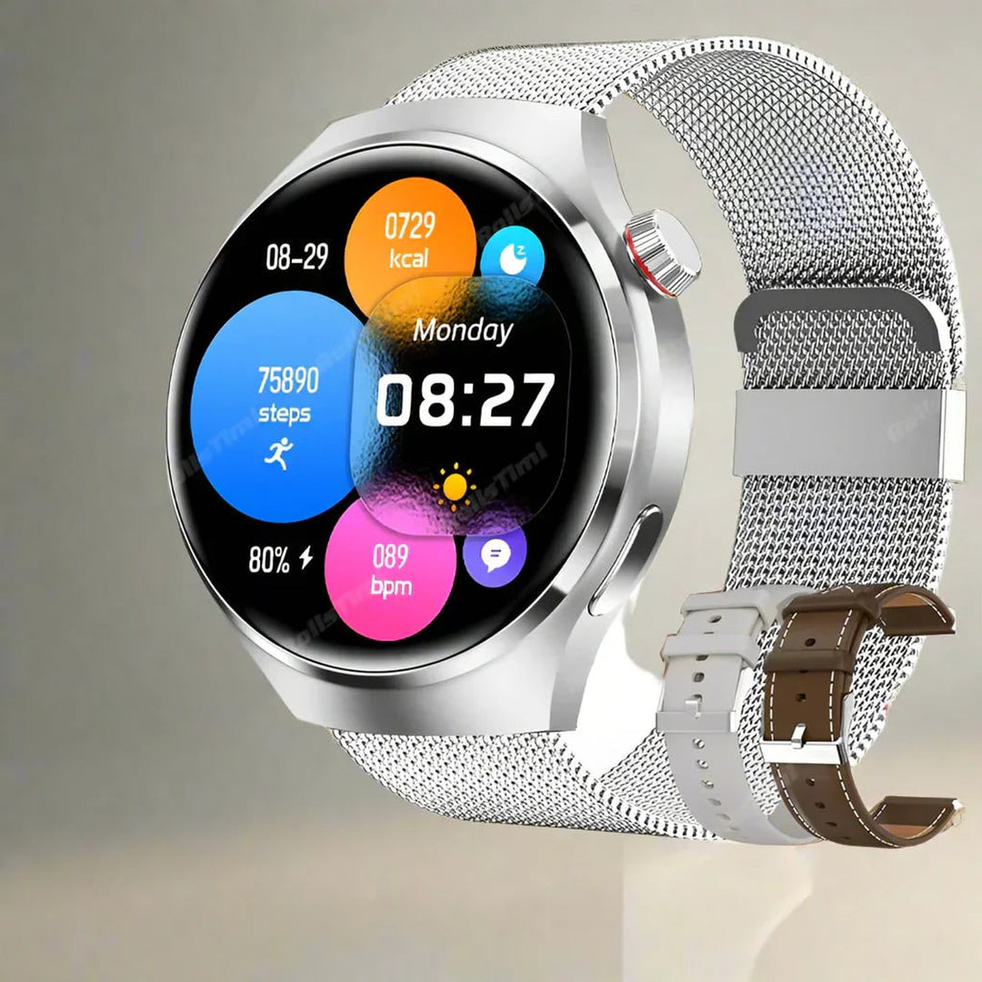 Ares Pro Smartwatch With NFC Health Monitor GPS And Bluetooth Calling - Image 4