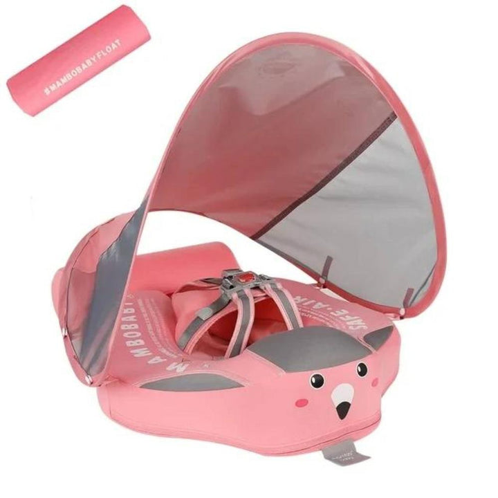 Baby Swim Float With Removable Sun Canopy For Safe Pool Fun - Image 6