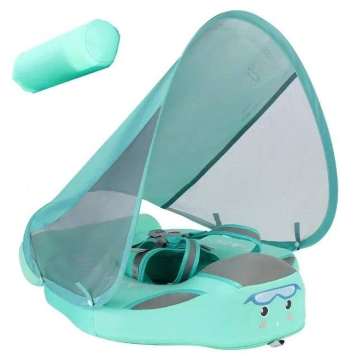 Baby Swim Float With Removable Sun Canopy For Safe Pool Fun - Image 5