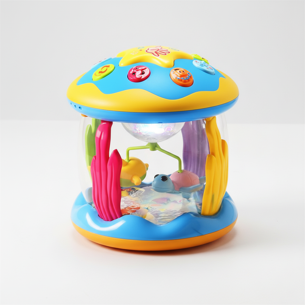 Girotondo Musicale per Bambini con Luci e Rotazione