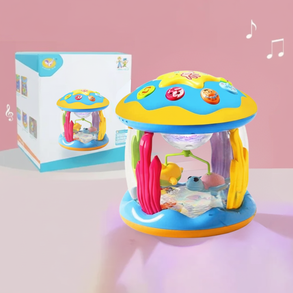 Girotondo Musicale per Bambini con Luci e Rotazione