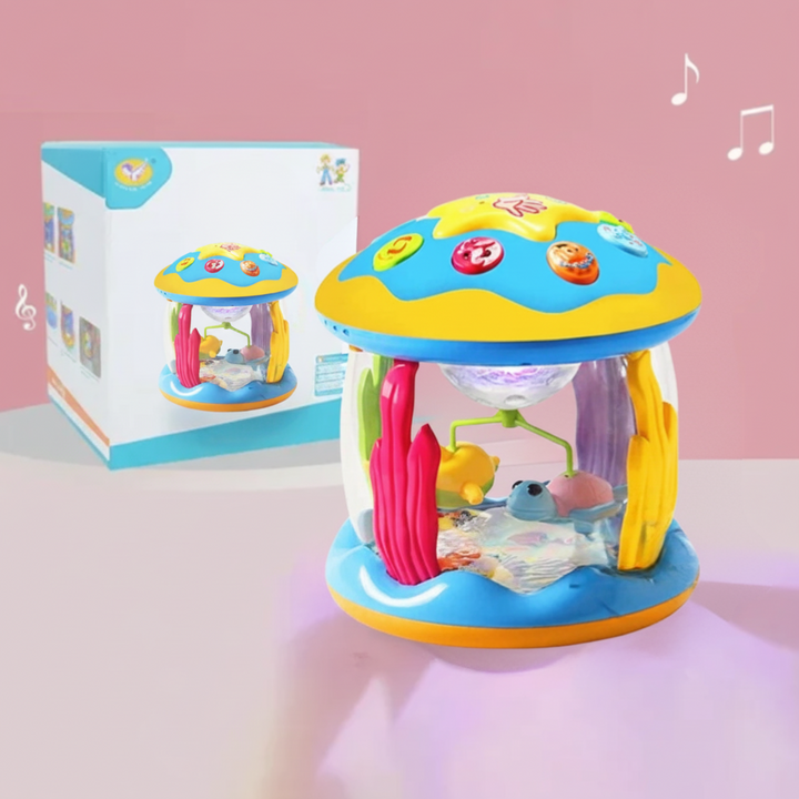 Girotondo Musicale per Bambini con Luci e Rotazione